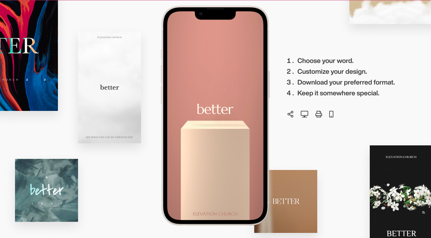 Elevation Church Year-End Giving Campaign built by Winnie Verzosa